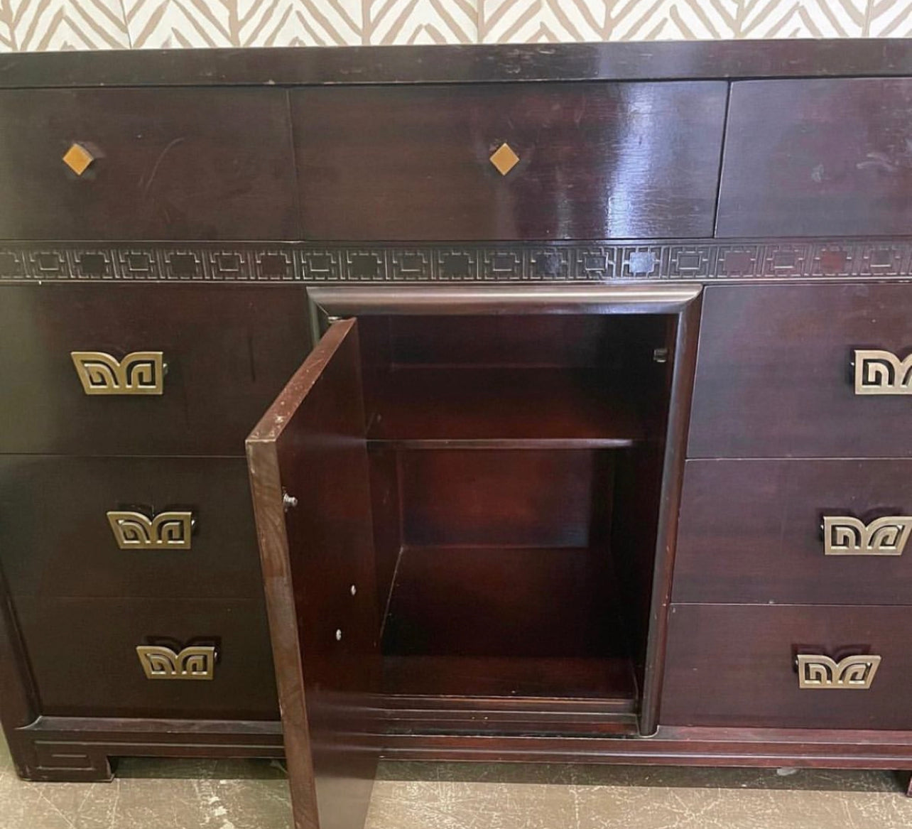 Greek Key Console/Buffet