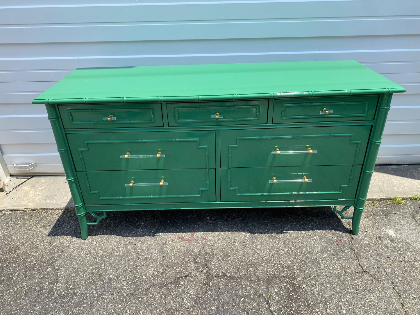 Dixie Faux Bamboo Dresser