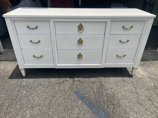 MCM Dresser with Diamond Pulls