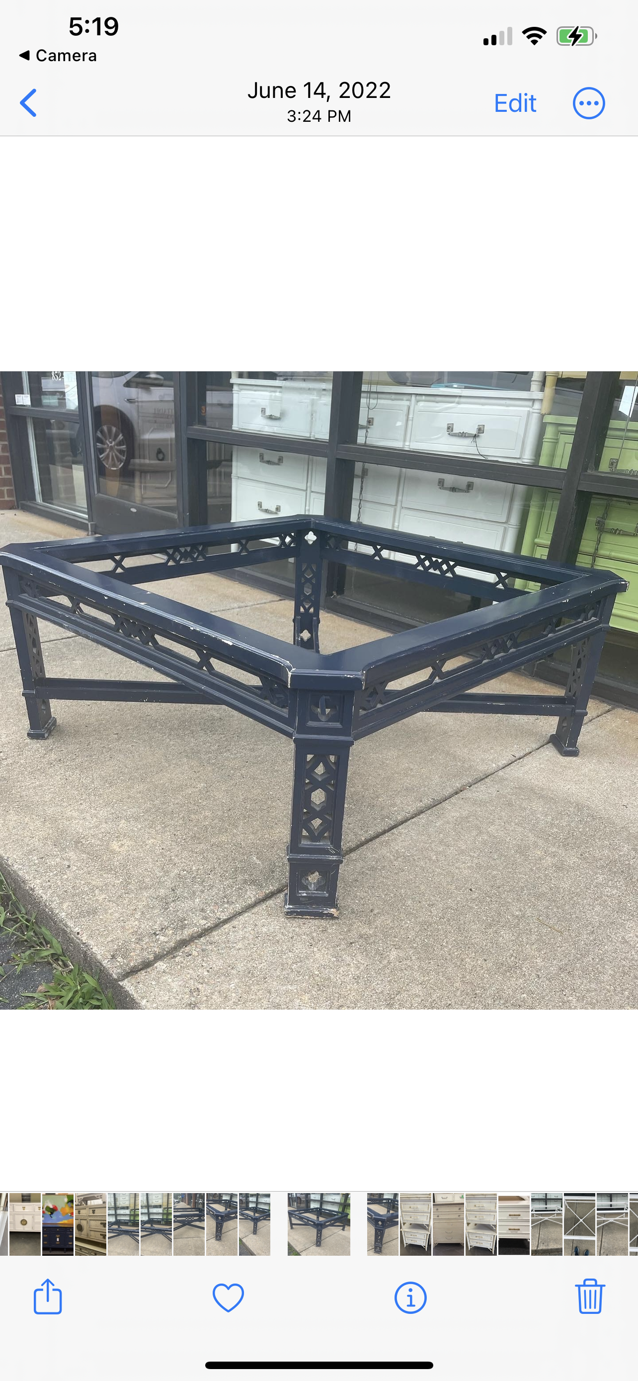 Fretwork Coffee Table