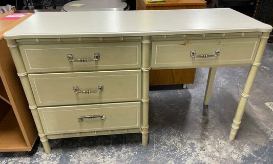 Faux Bamboo Desk