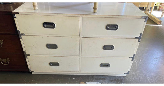 6-drawer Campaign Dresser